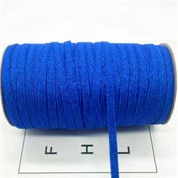 2/5yards/Lot 6mm Elastic Ribbon Gold Wire Glitter Elastic Spandex Band for Trim Sewing Fabric DIY Garment Sewing Accessories