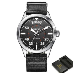 Pilot Men's Watches OCHSTIN Automatic Mechanical Men Watch Military Outdoor Waterproof Wristwatch Date Week Dial Gift For Male