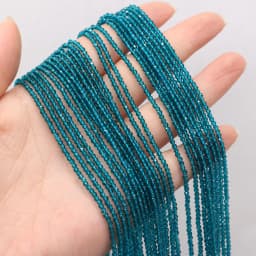 Round Beads Section 2mm Natural Semi-Precious Stone Spinel Yellow Loose Bead for Women Jewelry Making DIY Bracelet Necklace 38cm