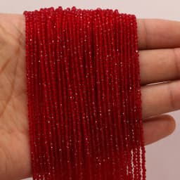 Round Beads Section 2mm Natural Semi-Precious Stone Spinel Yellow Loose Bead for Women Jewelry Making DIY Bracelet Necklace 38cm