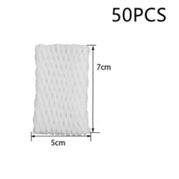 50PC Foam Net Sleeve Pocket Shockproof Protection Transport Packing Vegetable Fruit Wine Bottle Fragile Items Dedicated Mesh Bag