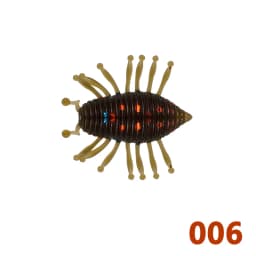 D1 Fishing Larva Worm Soft Lure 30mm 1.1g Floating Silicone Bait Artificial Freshwater Swimbait For Perch Trout Accessories