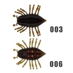 D1 Fishing Larva Worm Soft Lure 30mm 1.1g Floating Silicone Bait Artificial Freshwater Swimbait For Perch Trout Accessories