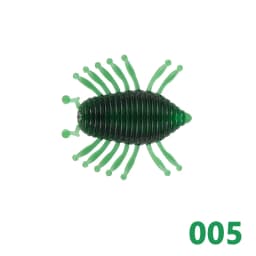 D1 Fishing Larva Worm Soft Lure 30mm 1.1g Floating Silicone Bait Artificial Freshwater Swimbait For Perch Trout Accessories