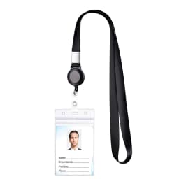 Name Card Holder Keychain Nurse Accessories Badges Set Lanyard ID Card Holder Neck Straps Nurse Business Card Holde Key Holder