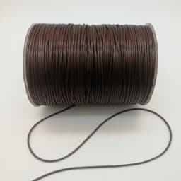 New 0.5/0.8/1.0/1.5/2.0mm Waxed Cord Waxed Thread Leather twine String Strap Necklace Rope Bead For Jewelry Making DIY