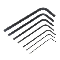 7Pcs 0.7/0.9/1.3/1.5/2/2.5/3mm Hexagon Allen Key Wrench Tools Set Bicycle Repair Tools Hand Repair Tools 0.7MM-3MM