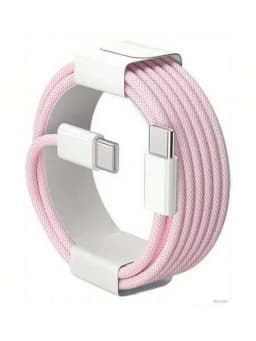 Fast Charger Cable Compatible with iPhone 17/16/15 USB-C to Type C Charging Data Cable Nylon Braided 3.3/6.6/10 Feet Long