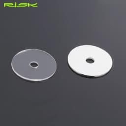 20pcs/lot RISK Mountain Road Bike Bicycle Air Nozzle Valve Core Gasket Sticker Tube Tire Fixed Paster For Presta Valve RA121