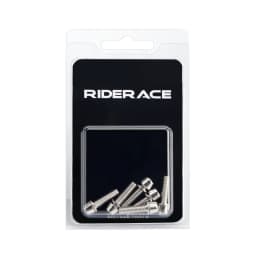 6pcs/set Bicycle Handlebar Screws Titanium-plated Colorful Alloy Steel M5*18MM MTB Bike Handle Bar Stem Riser Screw In Bolts