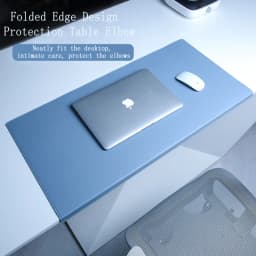 Folding Elbow Guard Wrist Guard PU Office Desk Mat Big Mouse Pad Laptop Computer Desk Pad Gaming Mousepad Table Mat Cushion