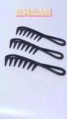 Barber Men Oil Comb Wide Tooth Shark Plastic Comb Hair Clipper Curling Salon Home Hairdressing Comb Massage Barber Stlying Tools