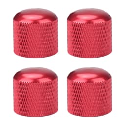 3pcs/4pcs Guitar Knobs Metal/Plastic 6mm Dome/Flat Top Tone Guitar Volume Tone Knobs Pot Control Knobs For Electric Guitar Bass
