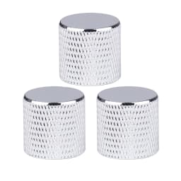 3pcs/4pcs Guitar Knobs Metal/Plastic 6mm Dome/Flat Top Tone Guitar Volume Tone Knobs Pot Control Knobs For Electric Guitar Bass
