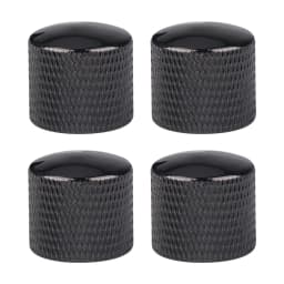 3pcs/4pcs Guitar Knobs Metal/Plastic 6mm Dome/Flat Top Tone Guitar Volume Tone Knobs Pot Control Knobs For Electric Guitar Bass
