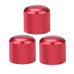 3pcs/4pcs Guitar Knobs Metal/Plastic 6mm Dome/Flat Top Tone Guitar Volume Tone Knobs Pot Control Knobs For Electric Guitar Bass