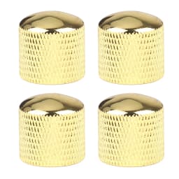 3pcs/4pcs Guitar Knobs Metal/Plastic 6mm Dome/Flat Top Tone Guitar Volume Tone Knobs Pot Control Knobs For Electric Guitar Bass