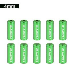 TOOPRE 10pcs/lot Bicycle Cable Cap Aluminum Alloy 4mm 5mm MTB Mountain Road Bike Shift Brake Cable Ends Line Cap Wire Tube Plugs