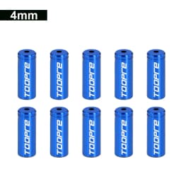 TOOPRE 10pcs/lot Bicycle Cable Cap Aluminum Alloy 4mm 5mm MTB Mountain Road Bike Shift Brake Cable Ends Line Cap Wire Tube Plugs