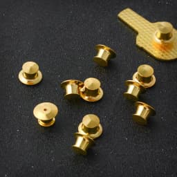10 Pieces/Pack Safety Brooches Lock Locking Clasp Metal Pins Back Button Buckle Bulk Pin Keepers Brooch Base Jewelry Accessories