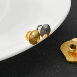 10 Pieces/Pack Safety Brooches Lock Locking Clasp Metal Pins Back Button Buckle Bulk Pin Keepers Brooch Base Jewelry Accessories