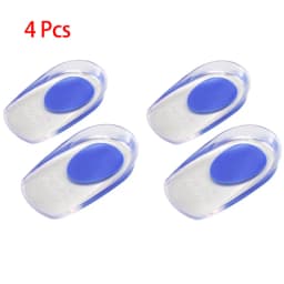 2Pcs Silicone Heel Pads Plantar Fasciitis Man  Heel Spur  Silicone Gel Heel Cups Heel Pain Heel For Shoes Foot Silicone Foot Pad