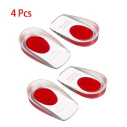 2Pcs Silicone Heel Pads Plantar Fasciitis Man  Heel Spur  Silicone Gel Heel Cups Heel Pain Heel For Shoes Foot Silicone Foot Pad