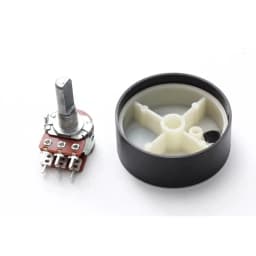 Aluminum Alloy Potentiometer Knob Cap Volume Control Knob Hat Rotation Switch for 6 mm Roll Shaft/D-Axis