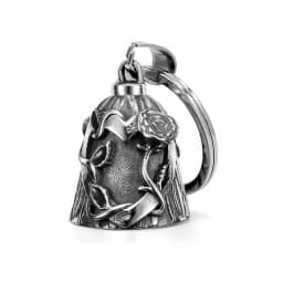 Motorcycle lucky riding dragon bell key chain for good luck prayer hand bell lucky riding bell
