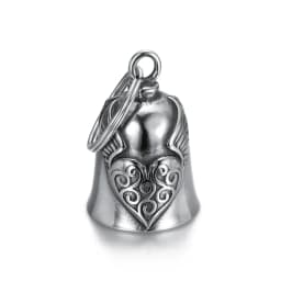 Motorcycle lucky riding dragon bell key chain for good luck prayer hand bell lucky riding bell