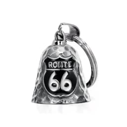 Motorcycle lucky riding dragon bell key chain for good luck prayer hand bell lucky riding bell