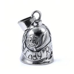 Motorcycle lucky riding dragon bell key chain for good luck prayer hand bell lucky riding bell