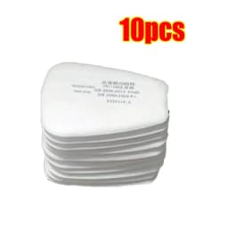 20-10Pack 5N11 Pre-Filters Replaceable Cotton Filter Dust Particulate Filter For 6000/7000 Dust Gas Mask Chemical Respirator