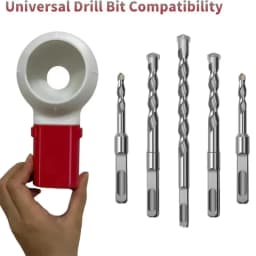 Rotary Nozzle Drill Dust Collection Box,Dust Collector Tool,Household Bit Dustproof Ash Bowl,Electric Drill Drilling Dust Cover
