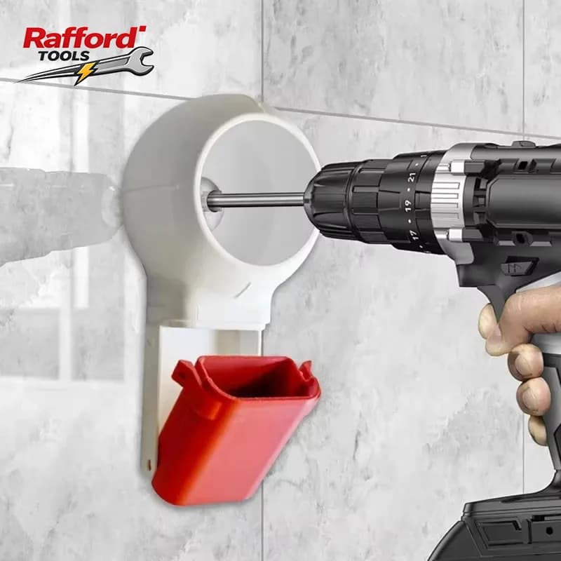 Rotary Nozzle Drill Dust Collection Box,Dust Collector Tool,Household Bit Dustproof Ash Bowl,Electric Drill Drilling Dust Cover