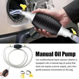 Multifunctional Universal Car Fuel Pump Hand Gas Oil Pump Suction Pipe Pump for Petrol Diesel Manual Pump for Liquids