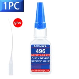 496 Multi-Purpose Super Glue Cyanoacrylate Adhesive 20g Instant Fast Adhesive Rubber Wood Glass Stronger All Bonding Glue tool