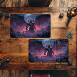 Custom Playmat Mouse Pad Tcg Playmats Diy,35X60CM Tapete Magic Non-Slip Durable Stitched Edge Magic Card for Riftbound PlayMat