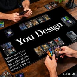 Custom Playmat Mouse Pad Tcg Playmats Diy,35X60CM Tapete Magic Non-Slip Durable Stitched Edge Magic Card for Riftbound PlayMat