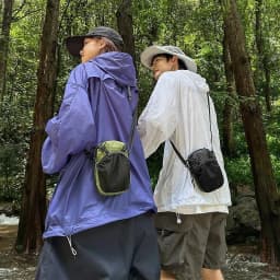 Dyneema Water Bottle Holder Bag Phone Pocket and Quick-Adjust Strap Waterproof 420D Nylon for Cycling Hiking Camping Essentials