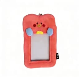 Kpop BT21 COOKY CHIMMY KOYA MANG RJ SHOOKY 3-inch Card Holder with Photo Display Cover for Korean Celebrity ID Photo Cards