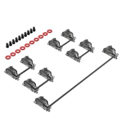 DUROCK V3 Mechanical Keyboard Stabilizers PCB Mount Screw-in Pre-clipped Upgrade Stem Less Easier Tuning for Computer Office