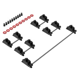 DUROCK V3 Mechanical Keyboard Stabilizers PCB Mount Screw-in Pre-clipped Upgrade Stem Less Easier Tuning for Computer Office