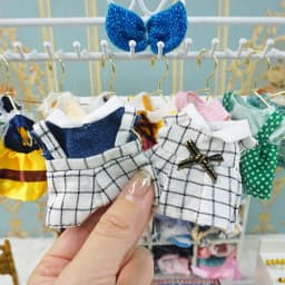Dress Dollhouse Accessories 1:12 Forest Animal Family Clothes Fashion Daily Wear Casual Outfits Vest Shirt Skirt Pants for Doll