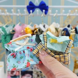 Dress Dollhouse Accessories 1:12 Forest Animal Family Clothes Fashion Daily Wear Casual Outfits Vest Shirt Skirt Pants for Doll