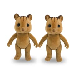 Dress Dollhouse Accessories 1:12 Forest Animal Family Clothes Fashion Daily Wear Casual Outfits Vest Shirt Skirt Pants for Doll