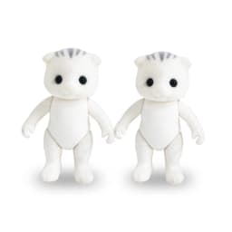 Dress Dollhouse Accessories 1:12 Forest Animal Family Clothes Fashion Daily Wear Casual Outfits Vest Shirt Skirt Pants for Doll
