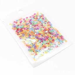 10g Pure Color Sequins Flat Round Pvc Loose Sequin Sequin Embroidery Craft Ladies Fabric Embroidery Accessories 3mm 4mm 5mm 6mm