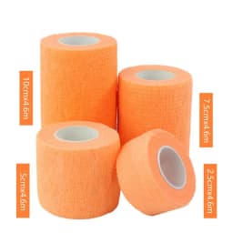 1Pc Waterproof Medical Therapy Self Adhesive Bandage Muscle Tape Finger Joints Wrap First Aid Kit Pet Elastic Bandage 2.5-10cm