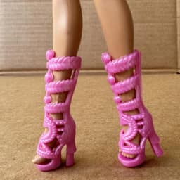 Monster Doll Shoes High Heels Boots Personality Doll Shoes 1/6 Doll Decors